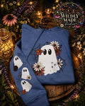 Wild Little Boo floral ghost hoodie - Wear a Little Wild collection cover